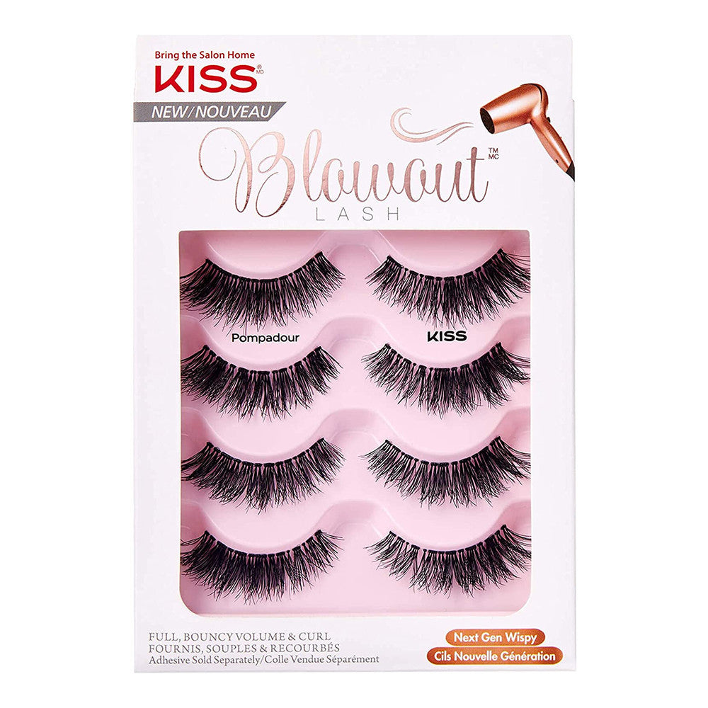 Kiss Salon Acrylic French Design Nail, Intoxicating, 1 Ct